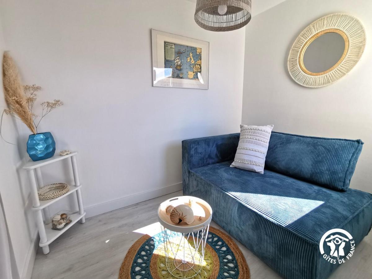 La Sirene - Loft Moderne Et Lumineux Avec Vue Panoramique Sur Mer Mediterranee Et Port De Plaisance Фронтинян Екстериор снимка