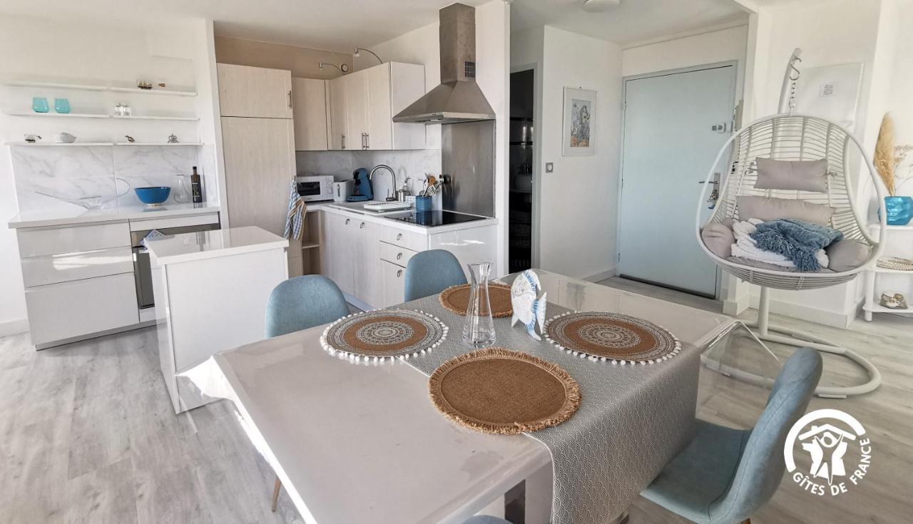 La Sirene - Loft Moderne Et Lumineux Avec Vue Panoramique Sur Mer Mediterranee Et Port De Plaisance Фронтинян Екстериор снимка