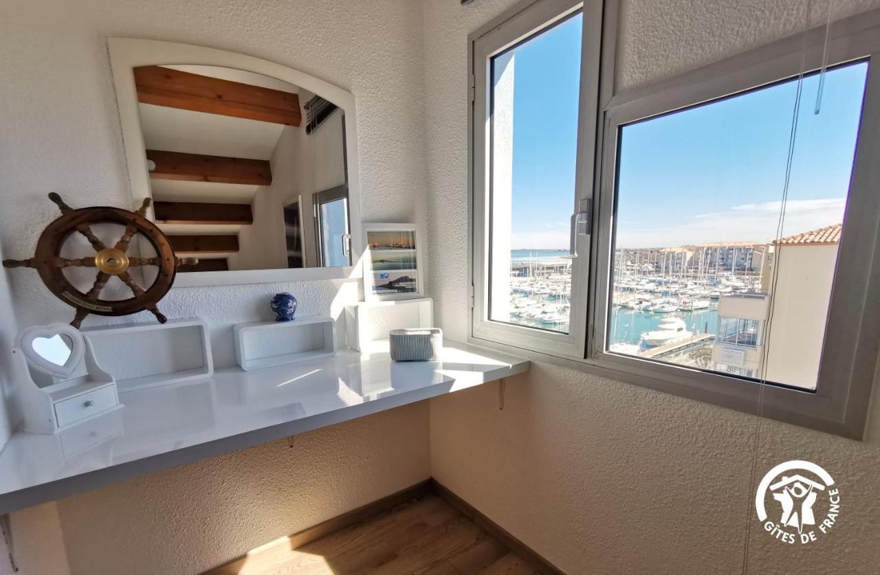 La Sirene - Loft Moderne Et Lumineux Avec Vue Panoramique Sur Mer Mediterranee Et Port De Plaisance Фронтинян Екстериор снимка