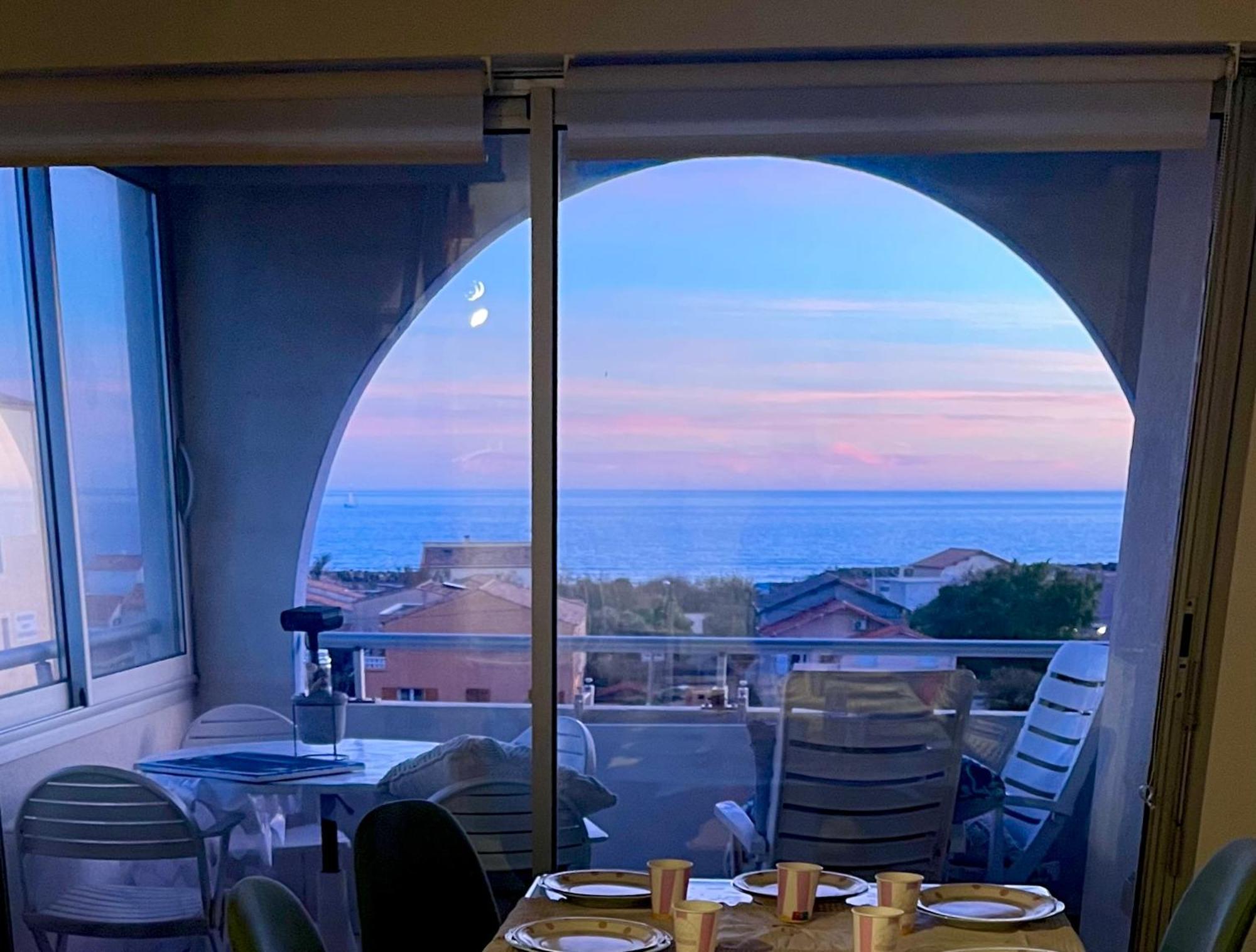 La Sirene - Loft Moderne Et Lumineux Avec Vue Panoramique Sur Mer Mediterranee Et Port De Plaisance Фронтинян Екстериор снимка